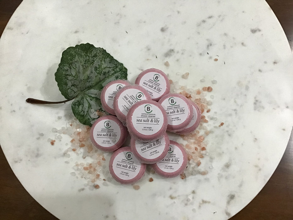 Shower Steamer - Sea Salt and Lily