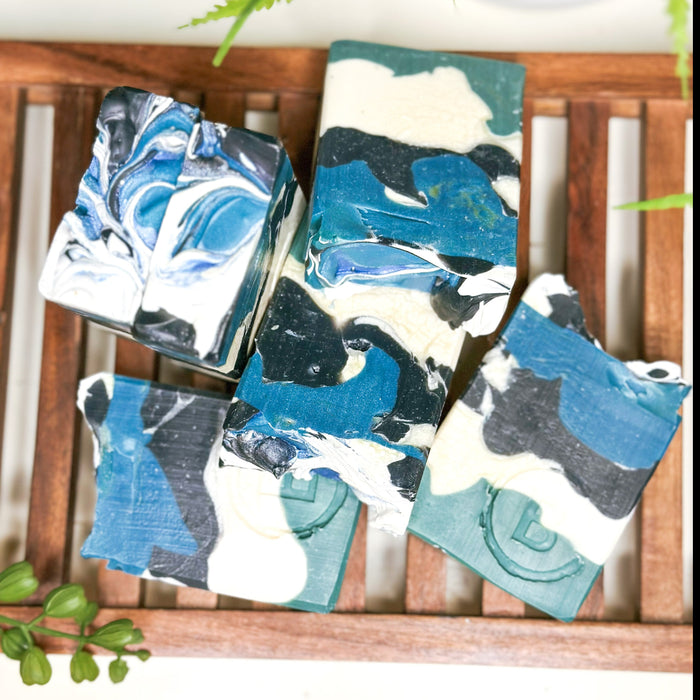 Artisan Shea Butter & Coconut Cream Soap - Eucalyptus Cedarwood