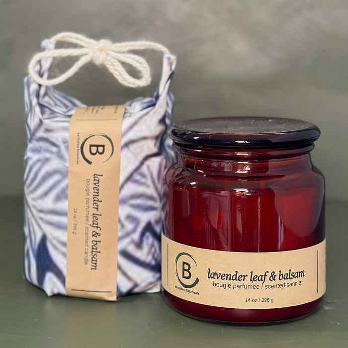 Apotho Spa Candle - Lavender Leaf & Balsam