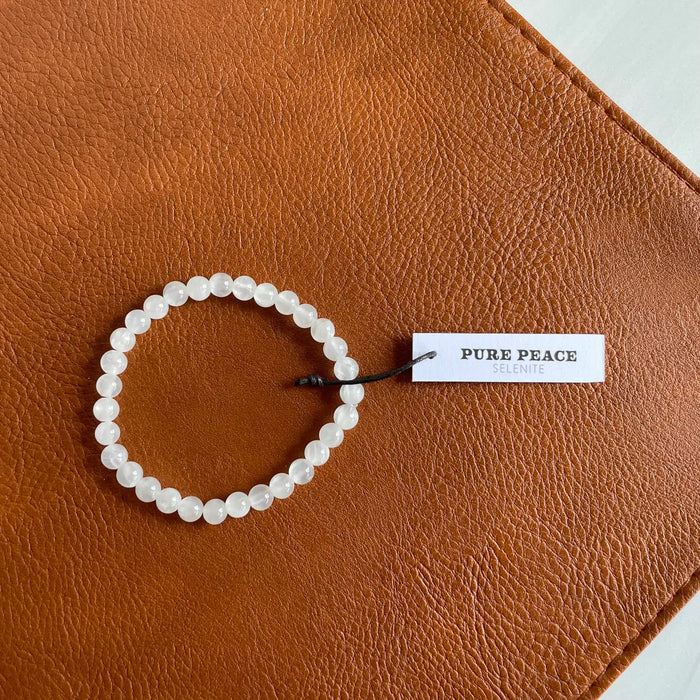 PURE PEACE Selenite Bracelet
