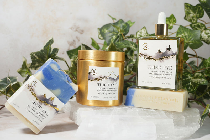 THIRD EYE Reiki Charged Crystal Body Oil