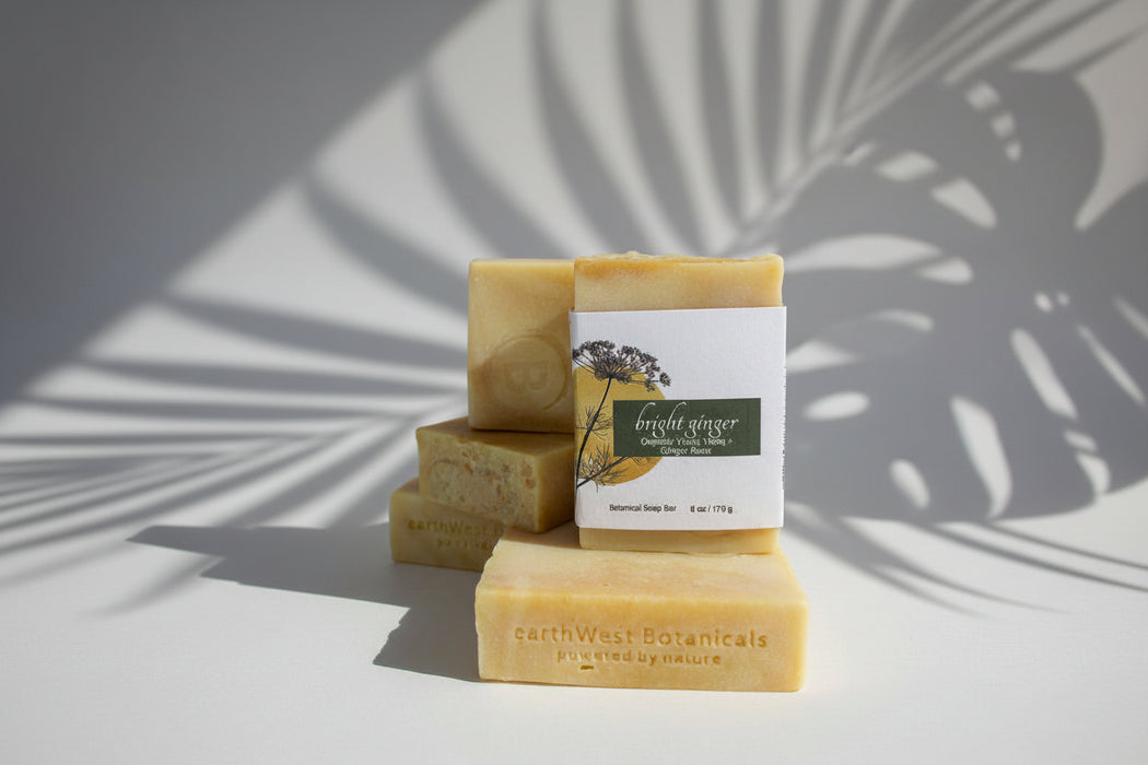 BRIGHT GINGER Botanical Soap Bar