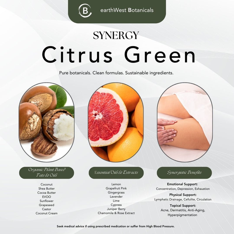 CITRUS GREEN Botanical Soap Bar