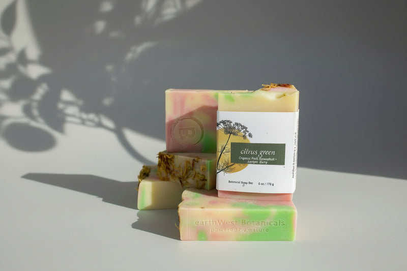 CITRUS GREEN Botanical Soap Bar