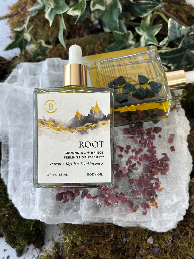 CENTERS Reiki Charged Crystal Body Oil Collection