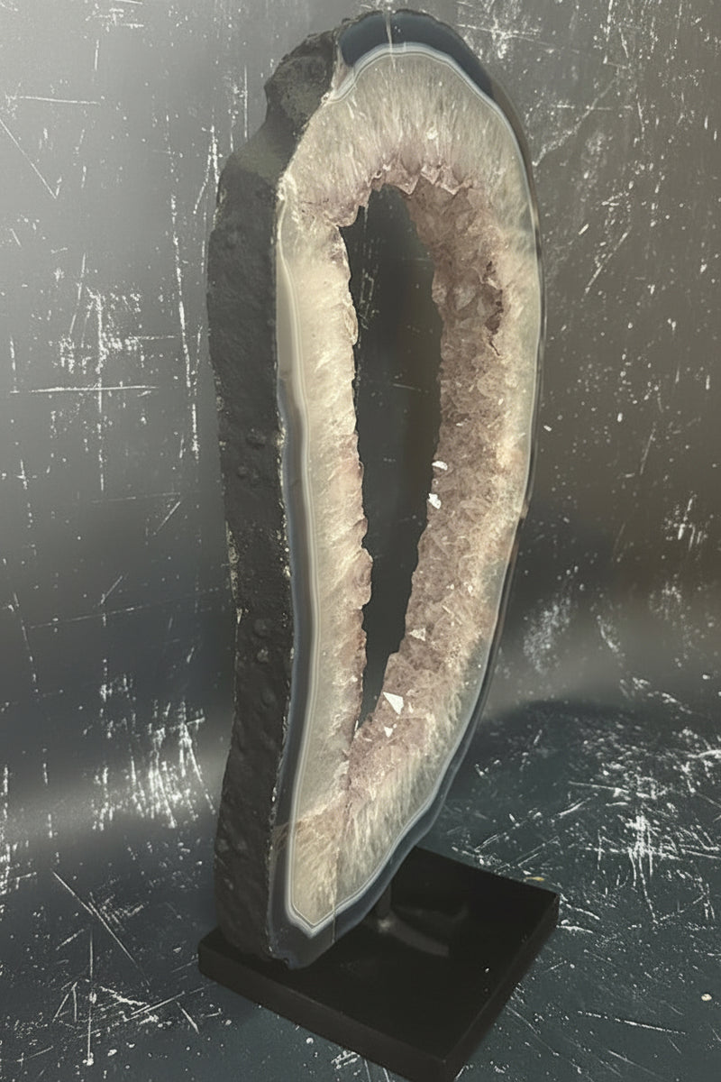 Amethyst Portal on Stand