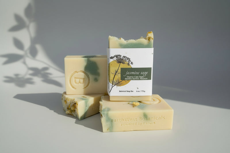 JASMINE SAGE Botanical Soap Bar