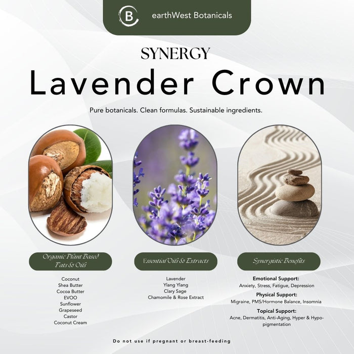 LAVENDER CROWN Botanical Soap Bar