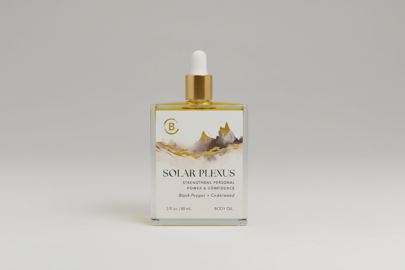 SOLAR PLEXUS Reiki Charged Crystal Body Oil