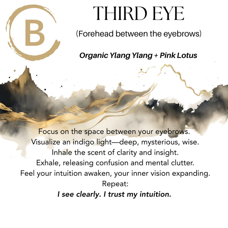 THIRD EYE Reiki Charged Crystal Body Oil
