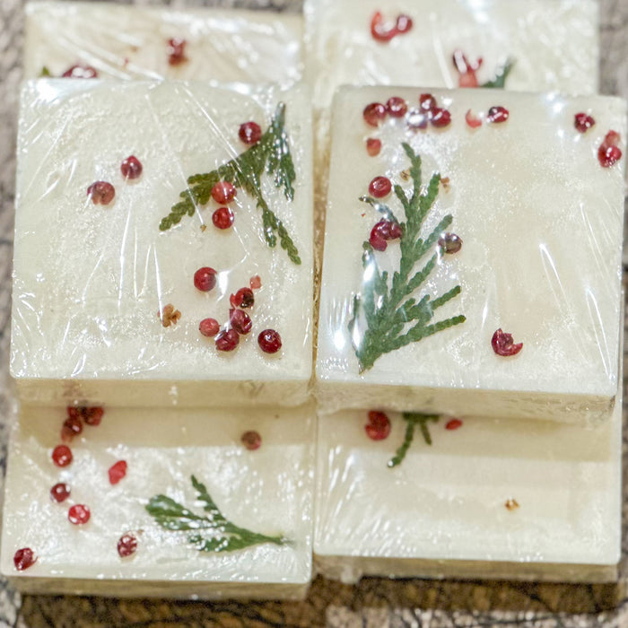 Cocoa Butter Soap - Cranberry Wreath