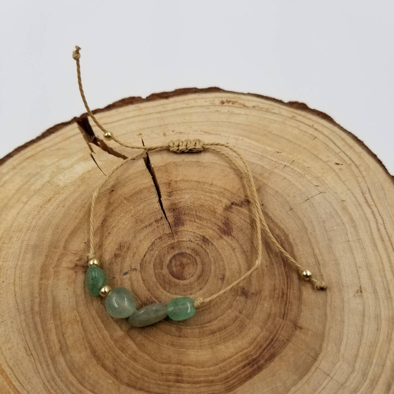 Natural Stone Handwoven Constellation Bracelet with Card