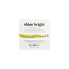 SHINE BRIGHT Yellow Jade Diffuser Bracelet