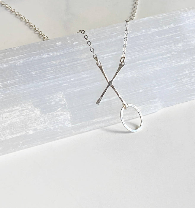 XO necklace-14kt gold filled