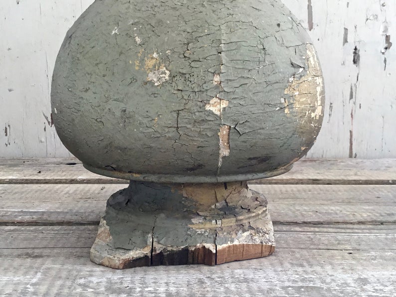 Antique Wood Finials Architectural Salvage